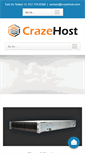 Mobile Screenshot of crazehost.com
